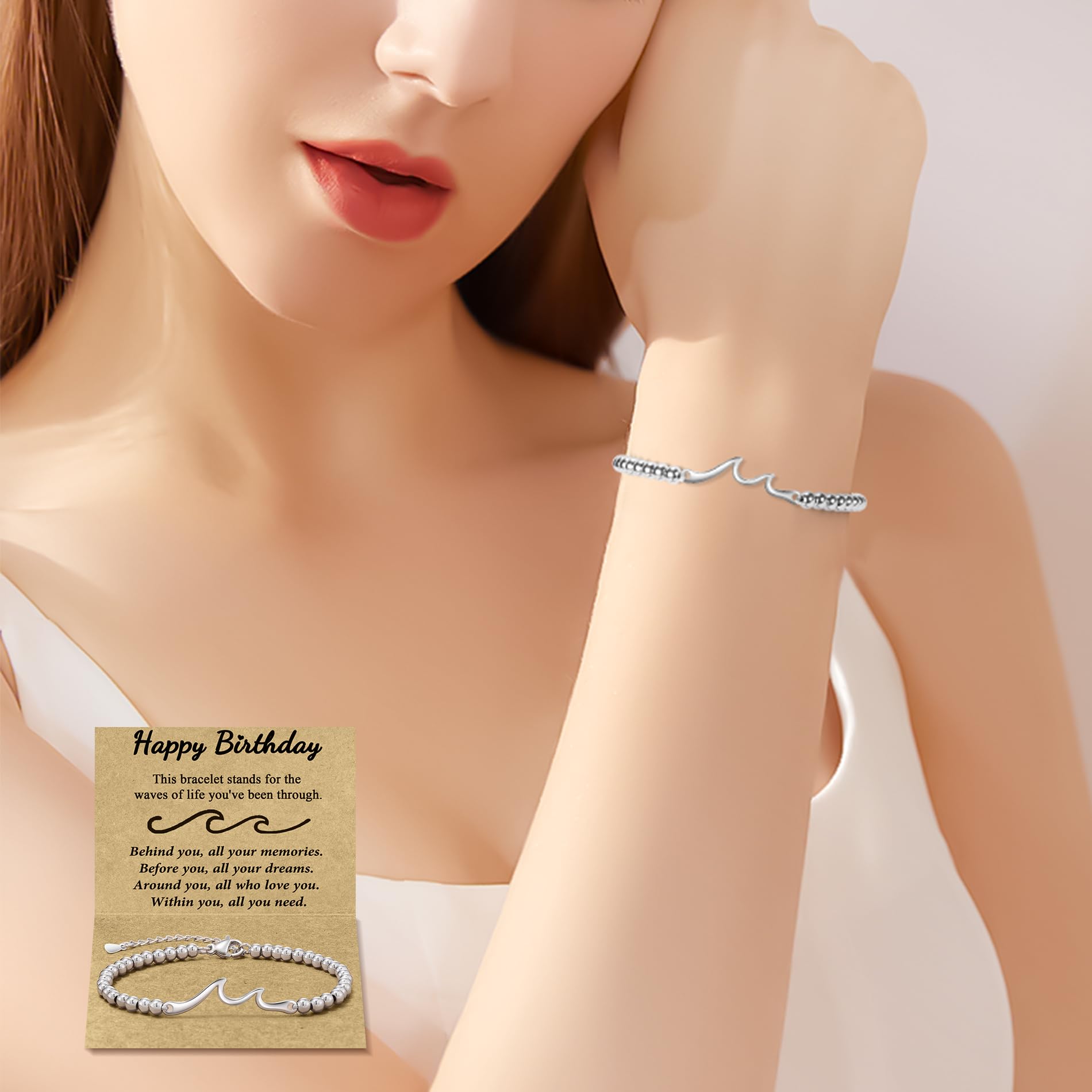 Gift box designed for women on birthdays and celebrations