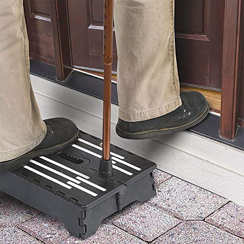 Seniors and children using portable step stool