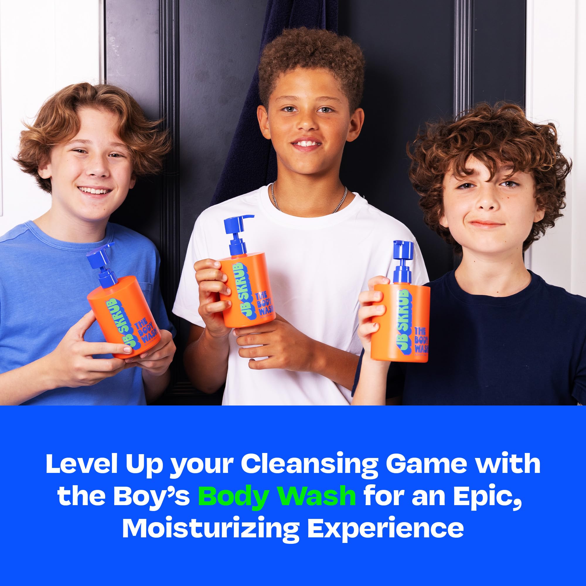 Body wash designed for sensitive developing skin