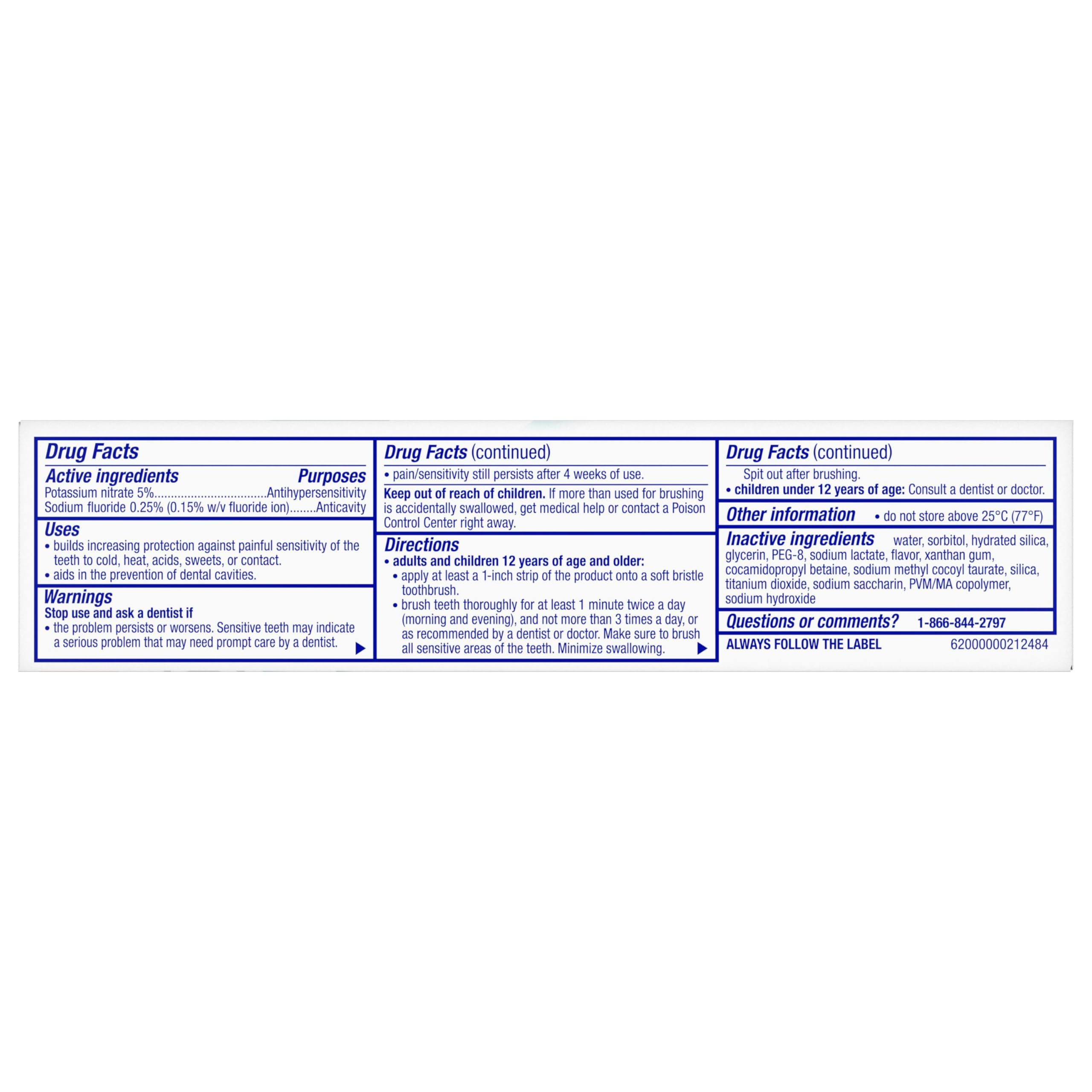 Sensodyne Pronamel enamel strength toothpaste product image