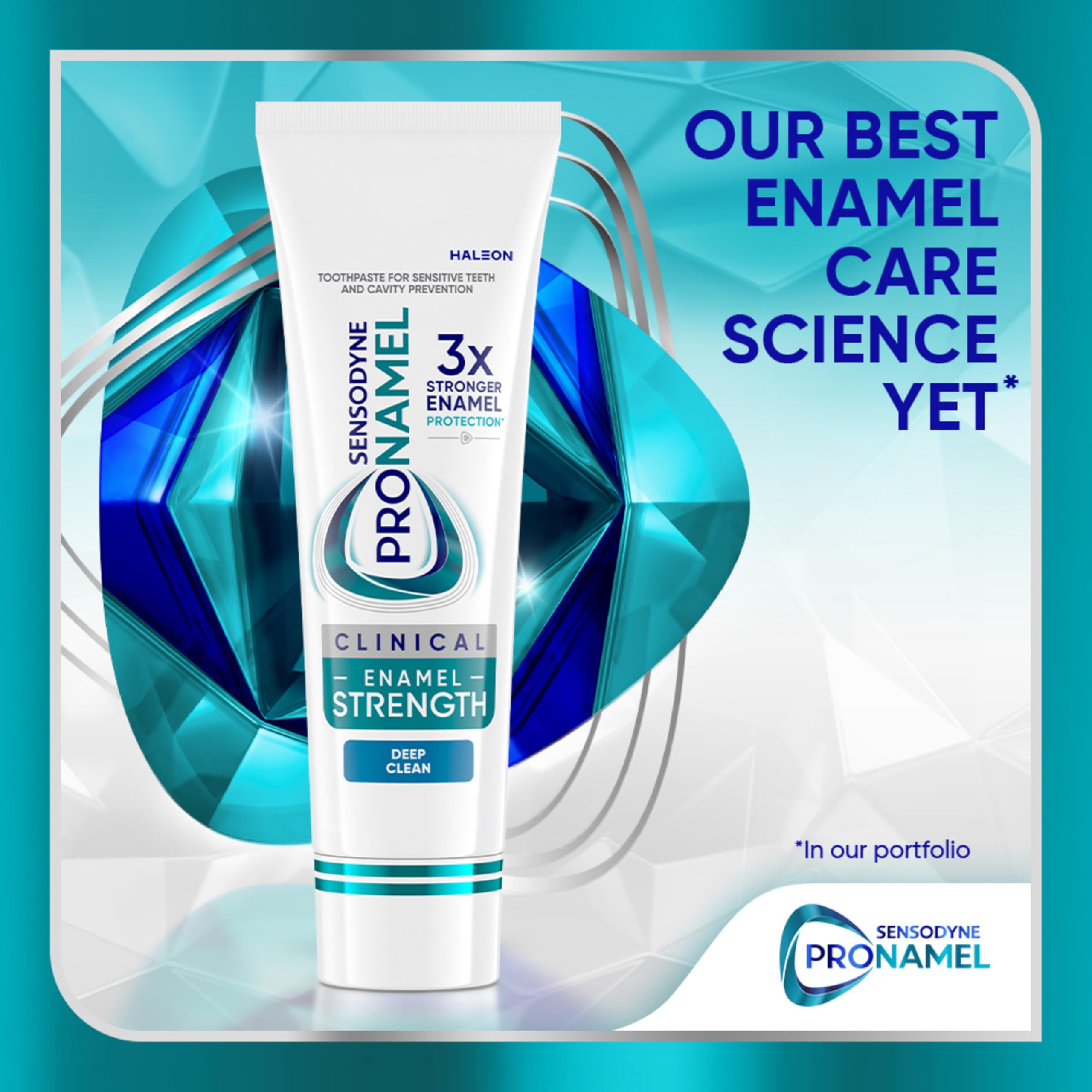 Sensodyne Pronamel Clinical Enamel Strength Deep Clean toothpaste 2.3 oz