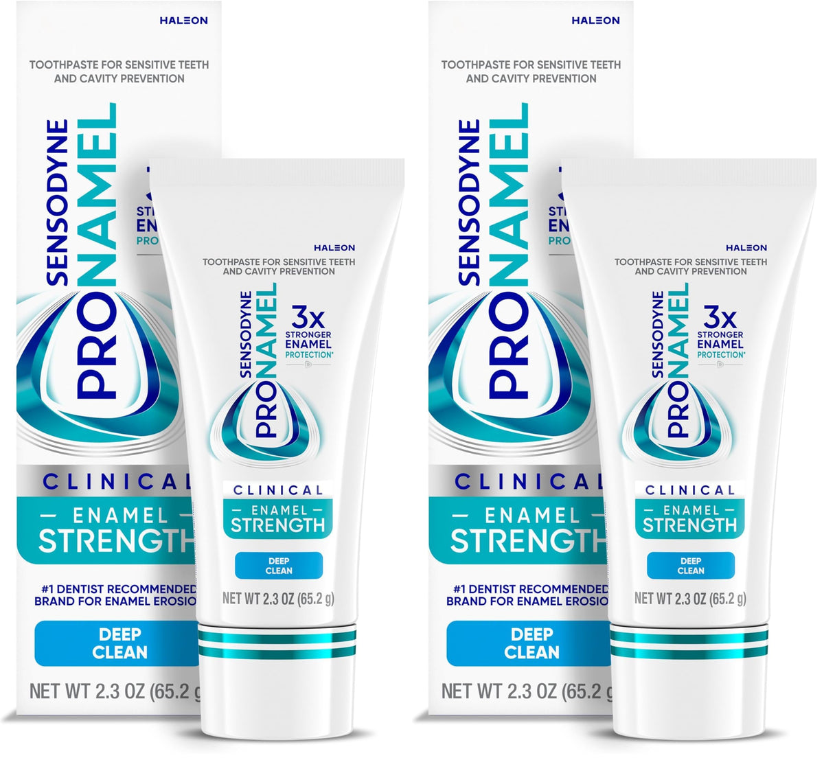 Sensodyne Pronamel Clinical Enamel Strength toothpaste per pack