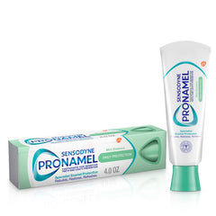 Sensodyne Pronamel Daily Protection Enamel 4 oz toothpaste packaging