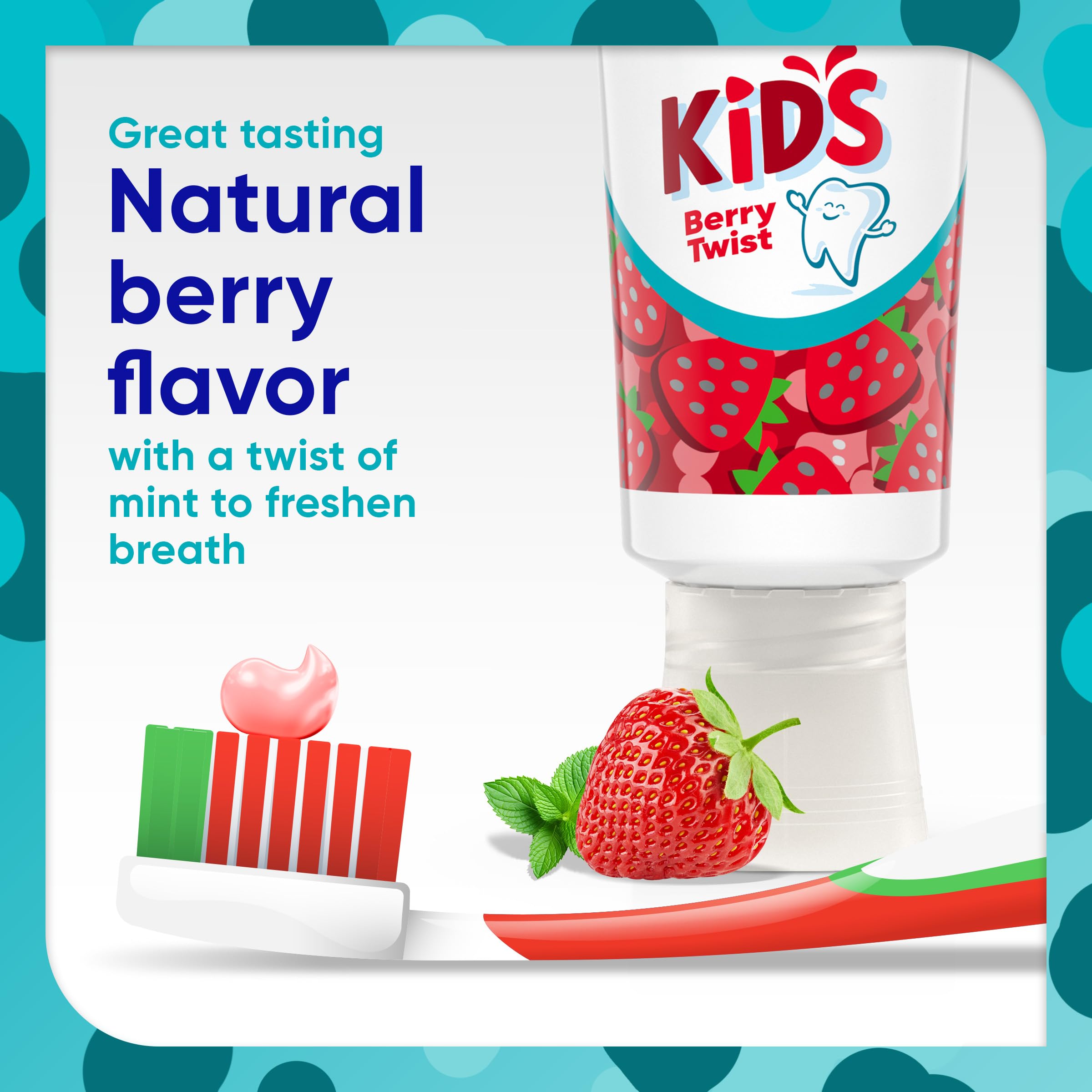 Pronamel Kids Berry Twist toothpaste designed for ages 2+