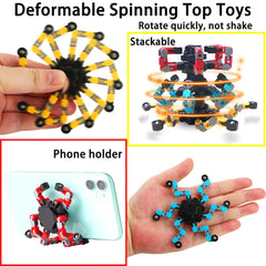 Sensory fidget spinner toy designed for focus and calm