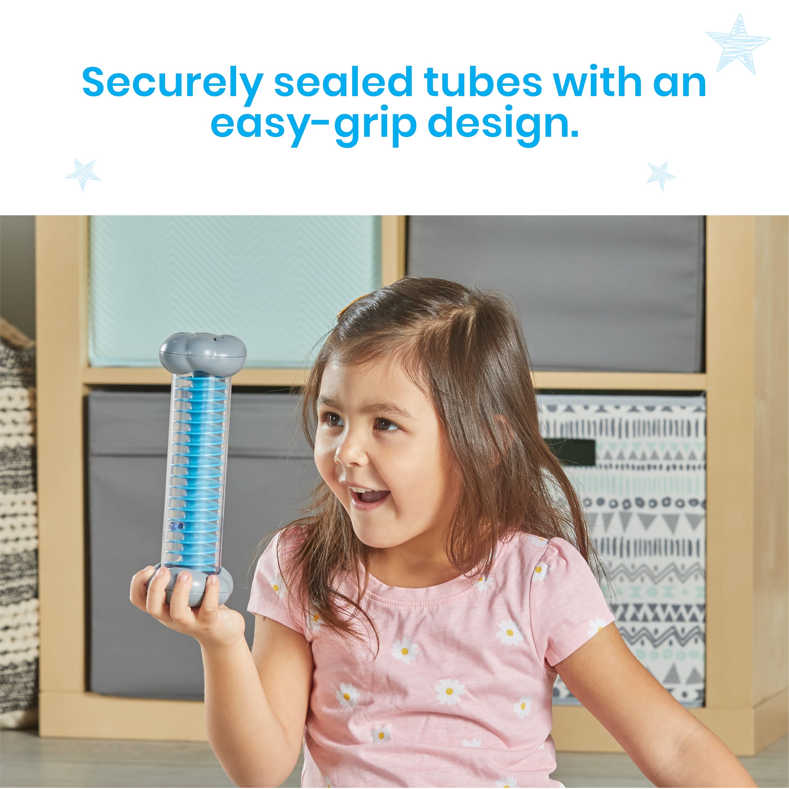 Small hands grip friendly rain tube design