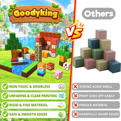 Non-toxic ABS blocks with smooth edges for safe play