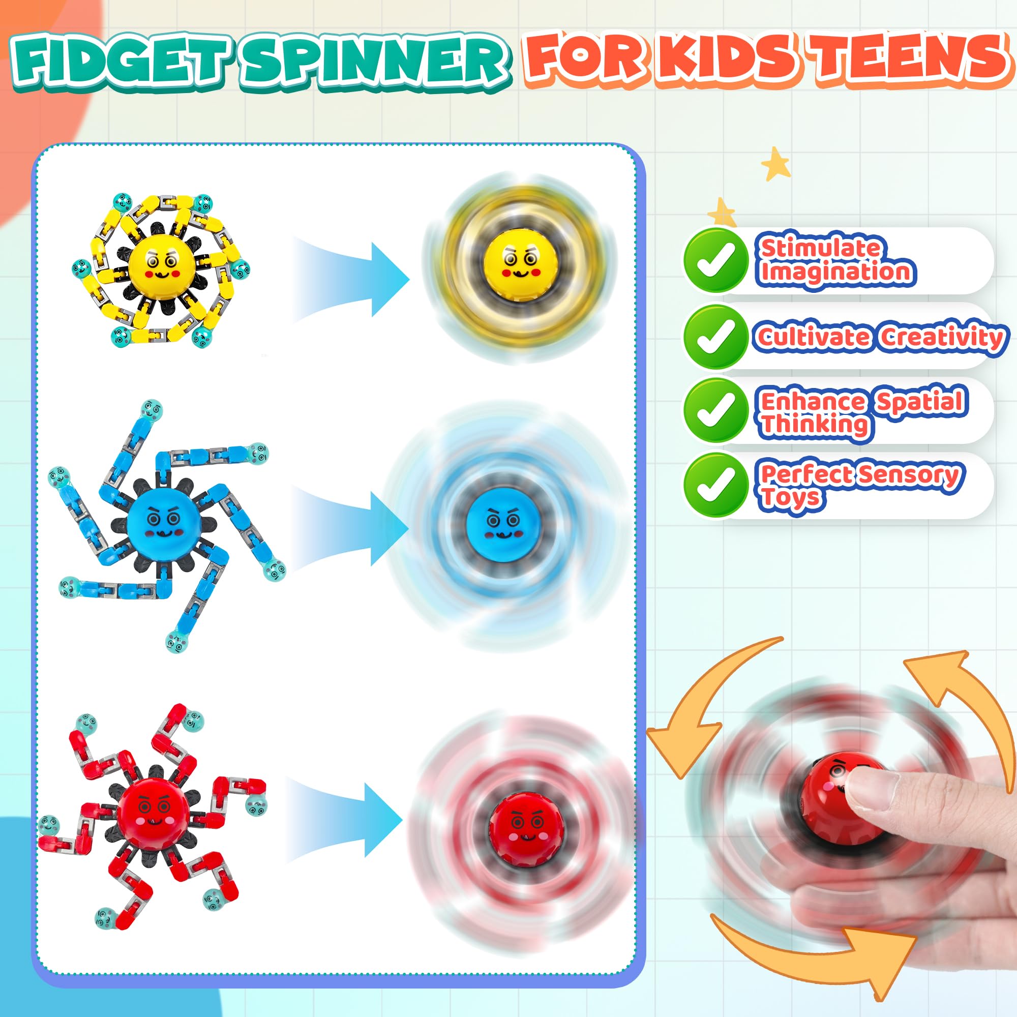 Sensory fidget toy ADHD autism display