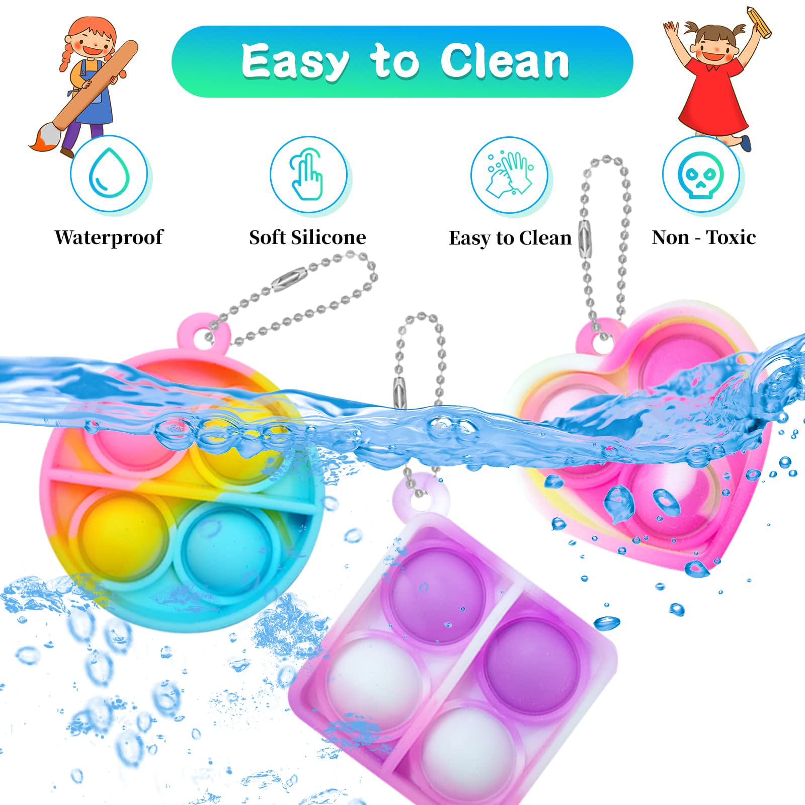 lightweight portable sensory keychain on the go
