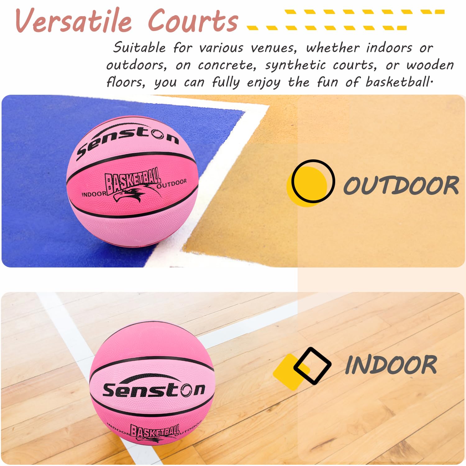 Senston premium grip basketball