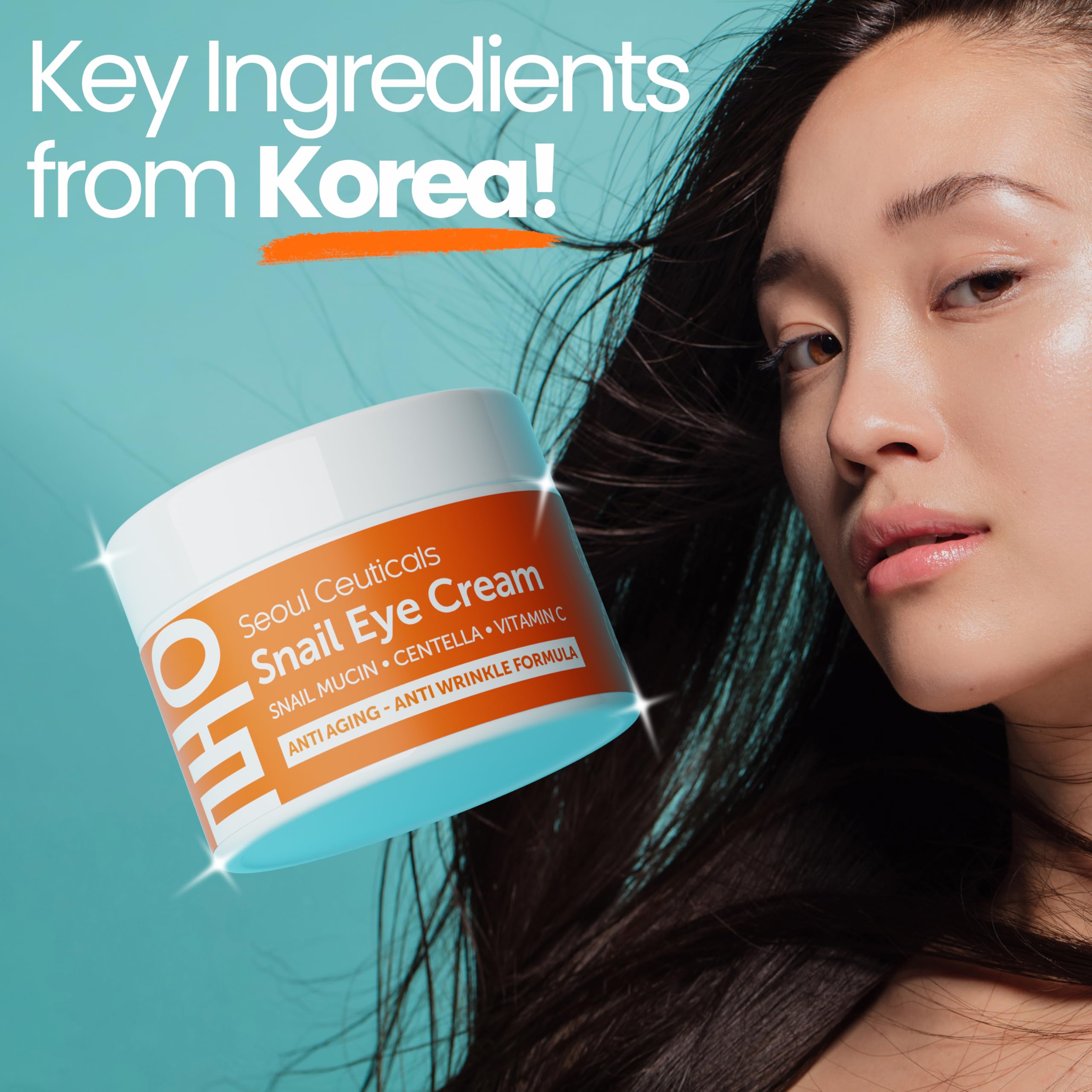 Anti aging eye cream for crow's feet SeoulCeuticals