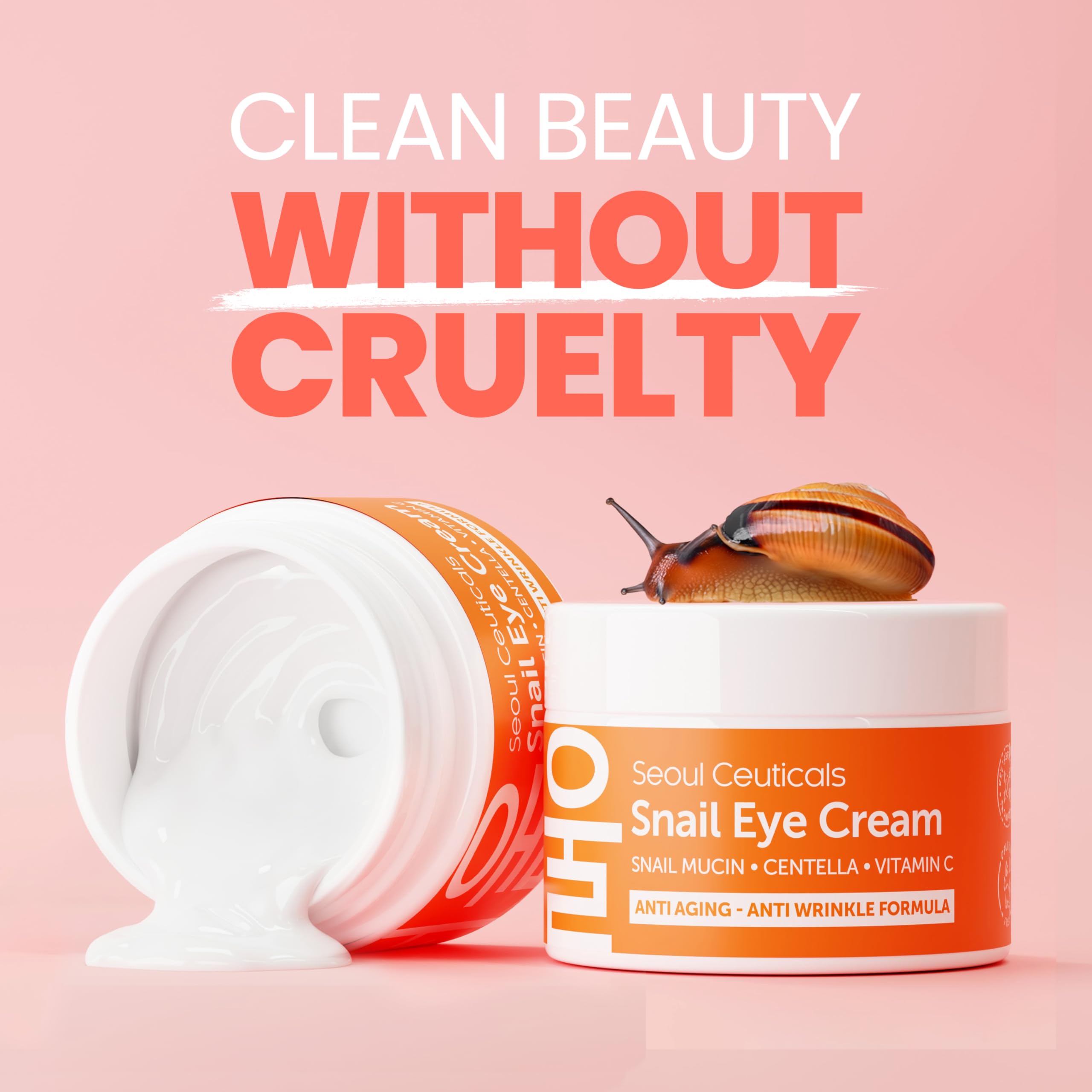 Organic oils blend in SeoulCeuticals eye cream bottle
