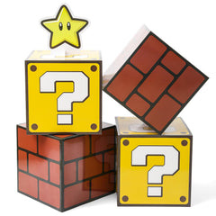 Seozio 4PCS Big Party Boxes 11.8 inch cube design