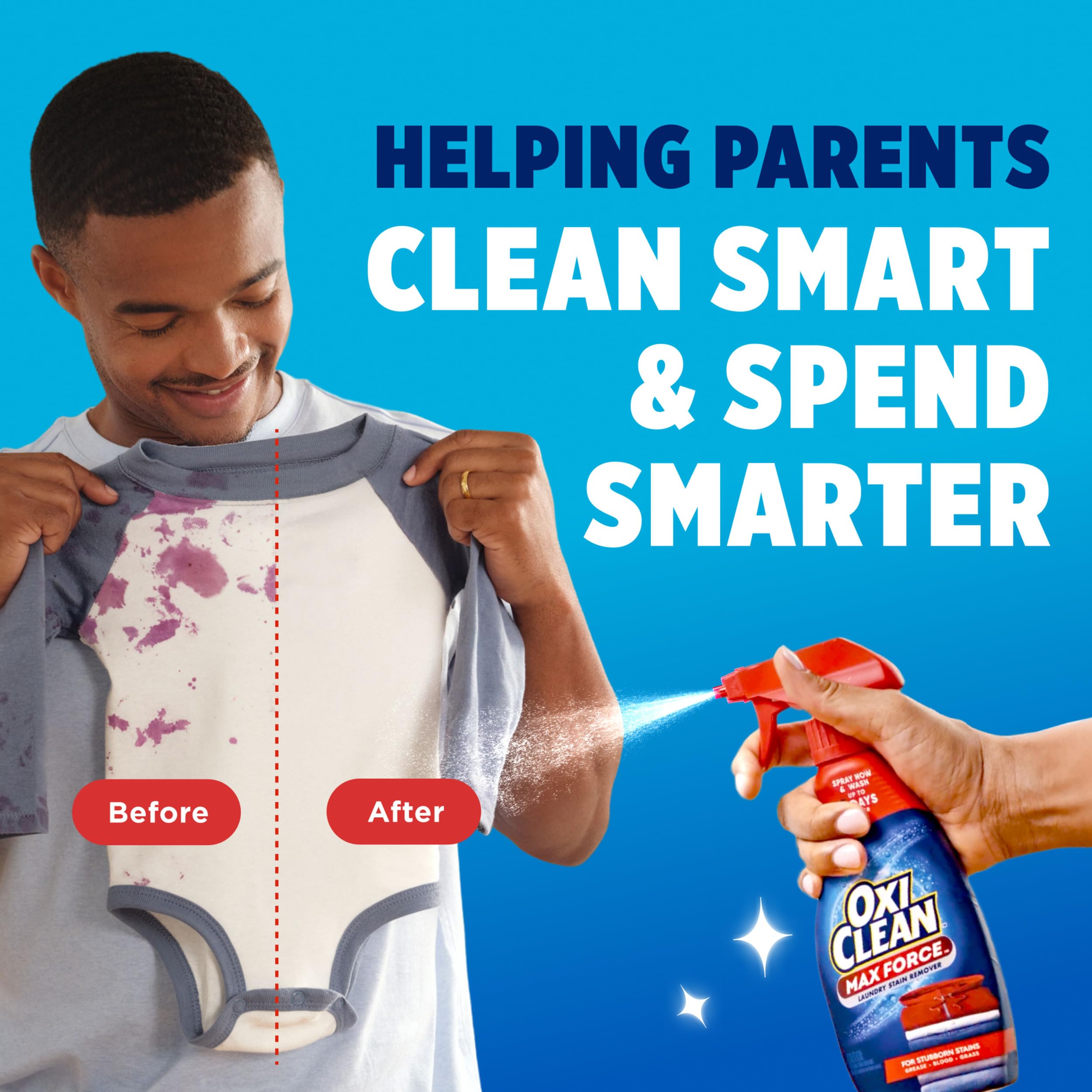 Septic tank safe stain remover spray packaging