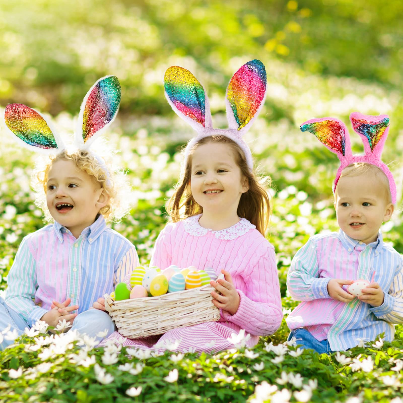 Masquerade bunny theme headbands for holiday parties