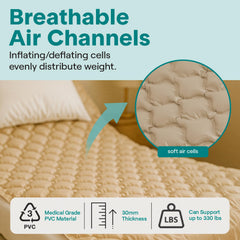 Alternating pressure air bed pad medical grade PVC