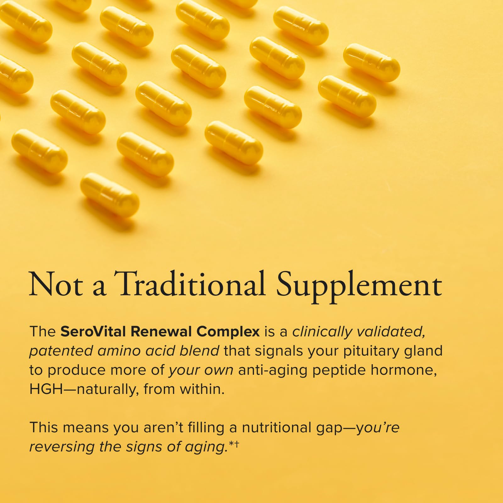 SeroVital Renewal Complex anti aging branding
