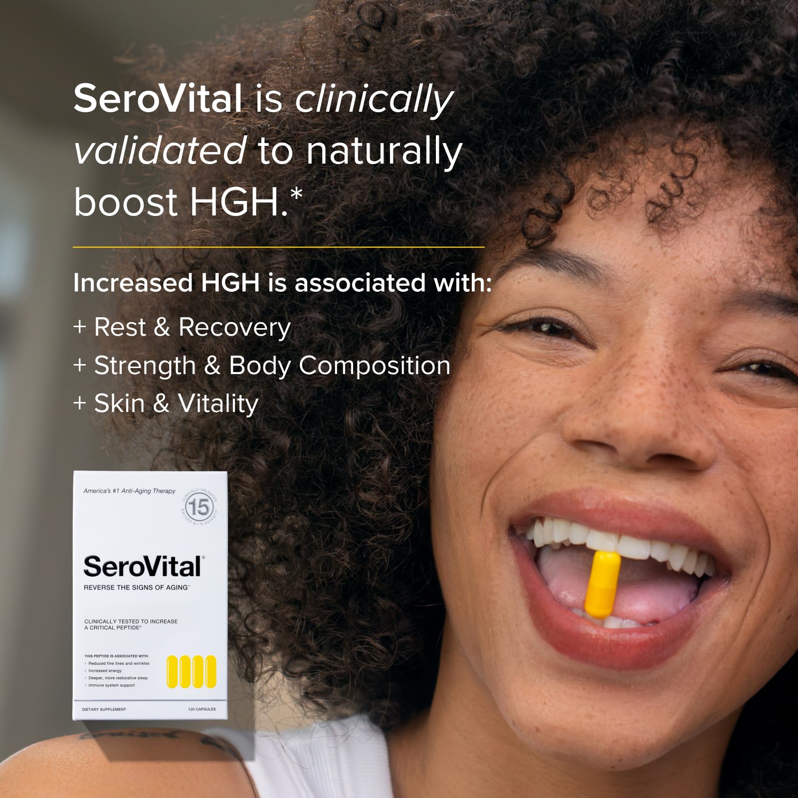 Serovital Renewal Complex women's supplements concept image