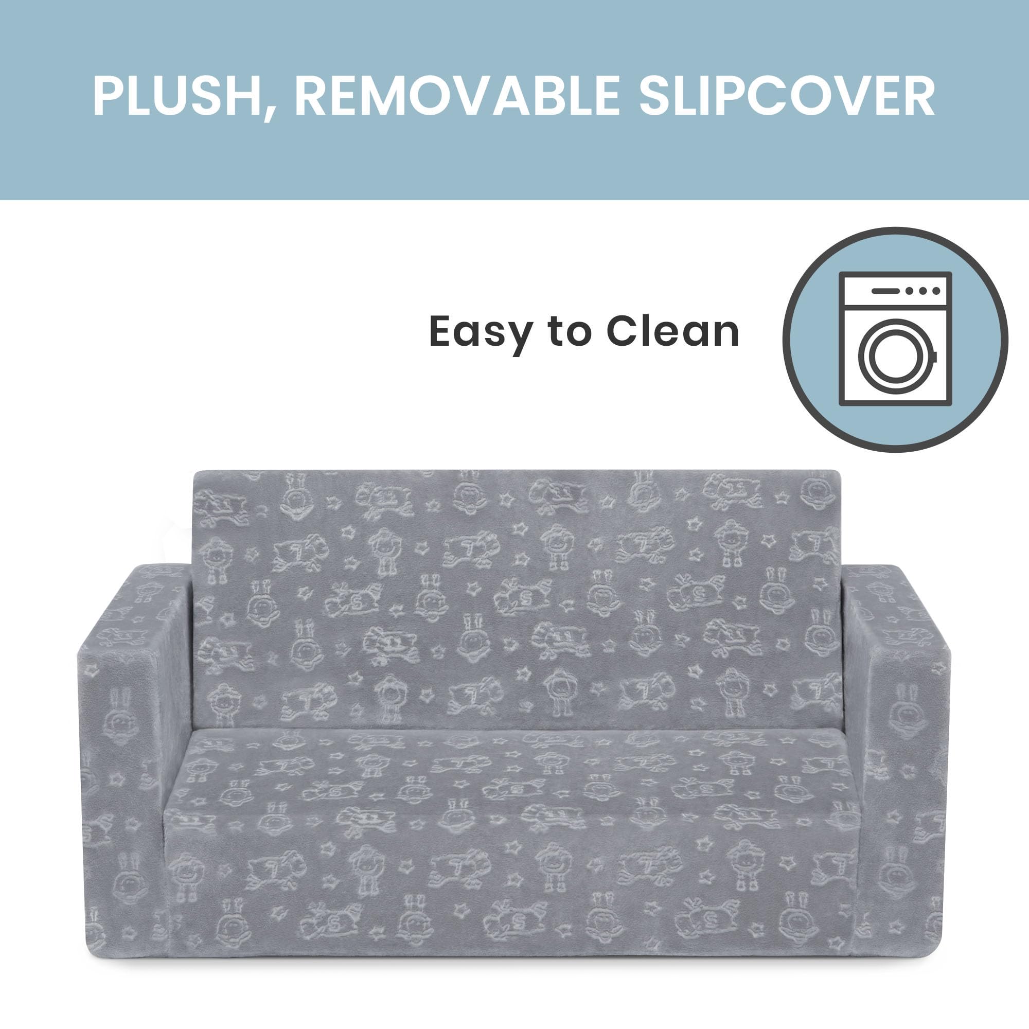 Grey sofa measurements 30W x 17D x 15H