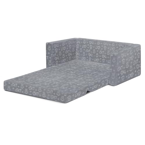 Grey sofa designed for playrooms