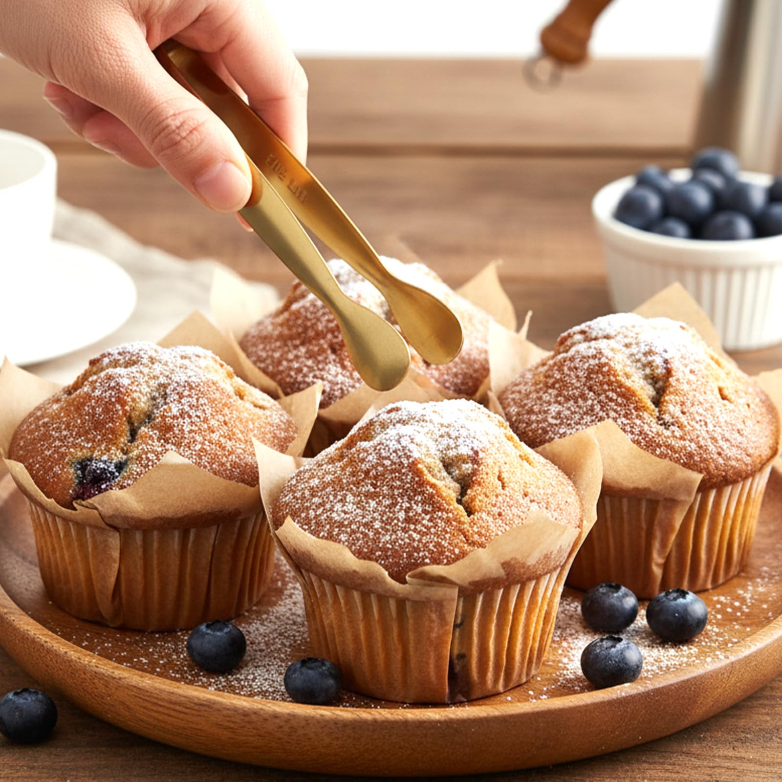 8-piece ice tongs set for tea party and buffets