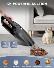 servomaster portable mini car vacuum built in battery