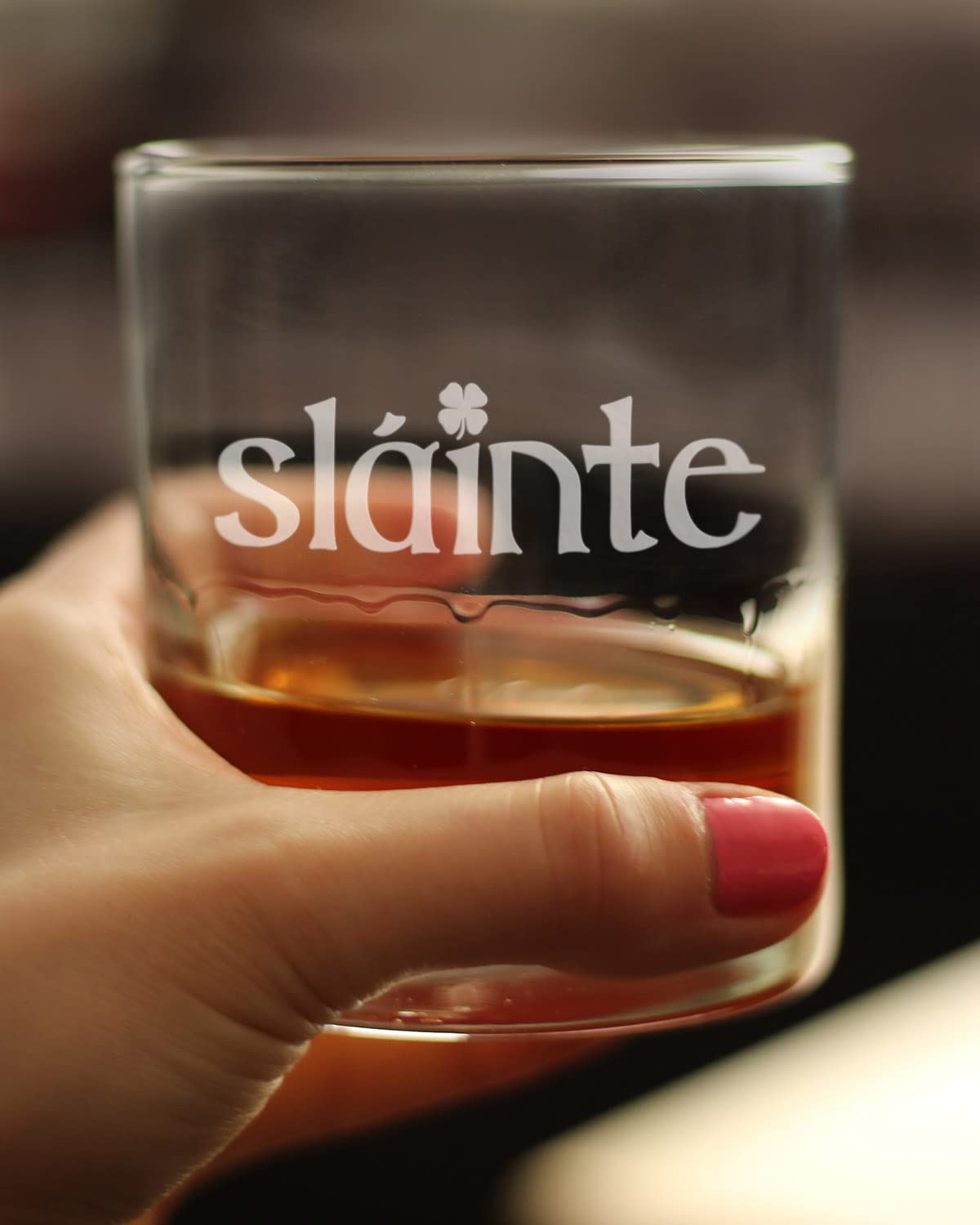 American made whiskey glass with heavy weighted bottom