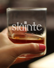 American made whiskey glass with heavy weighted bottom