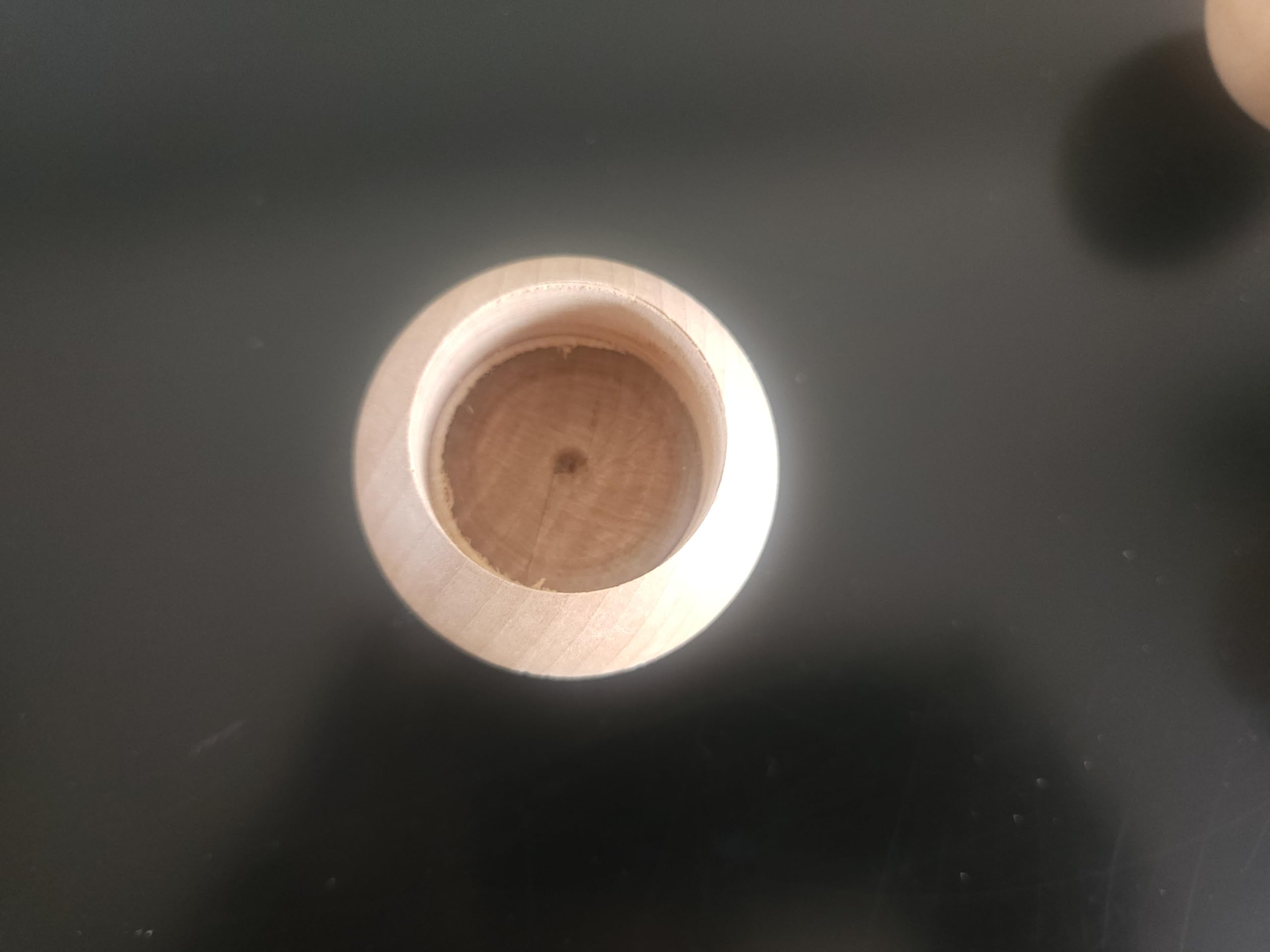 Two pack of dowel caps suitable for painting or staining