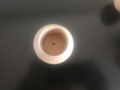 Two pack of dowel caps suitable for painting or staining
