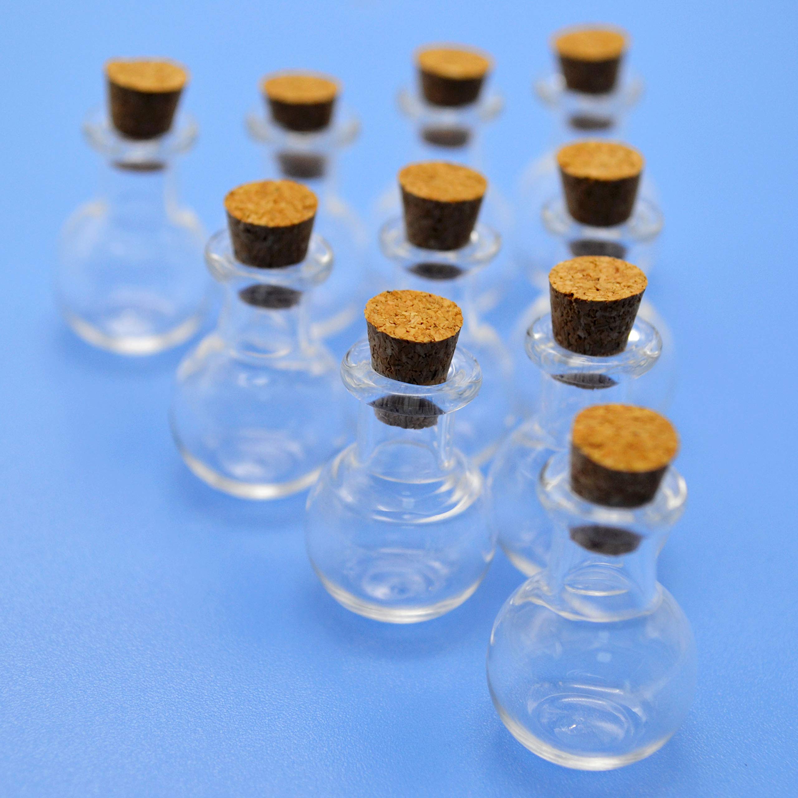 Set of 20 clear glass bottles Shaotong