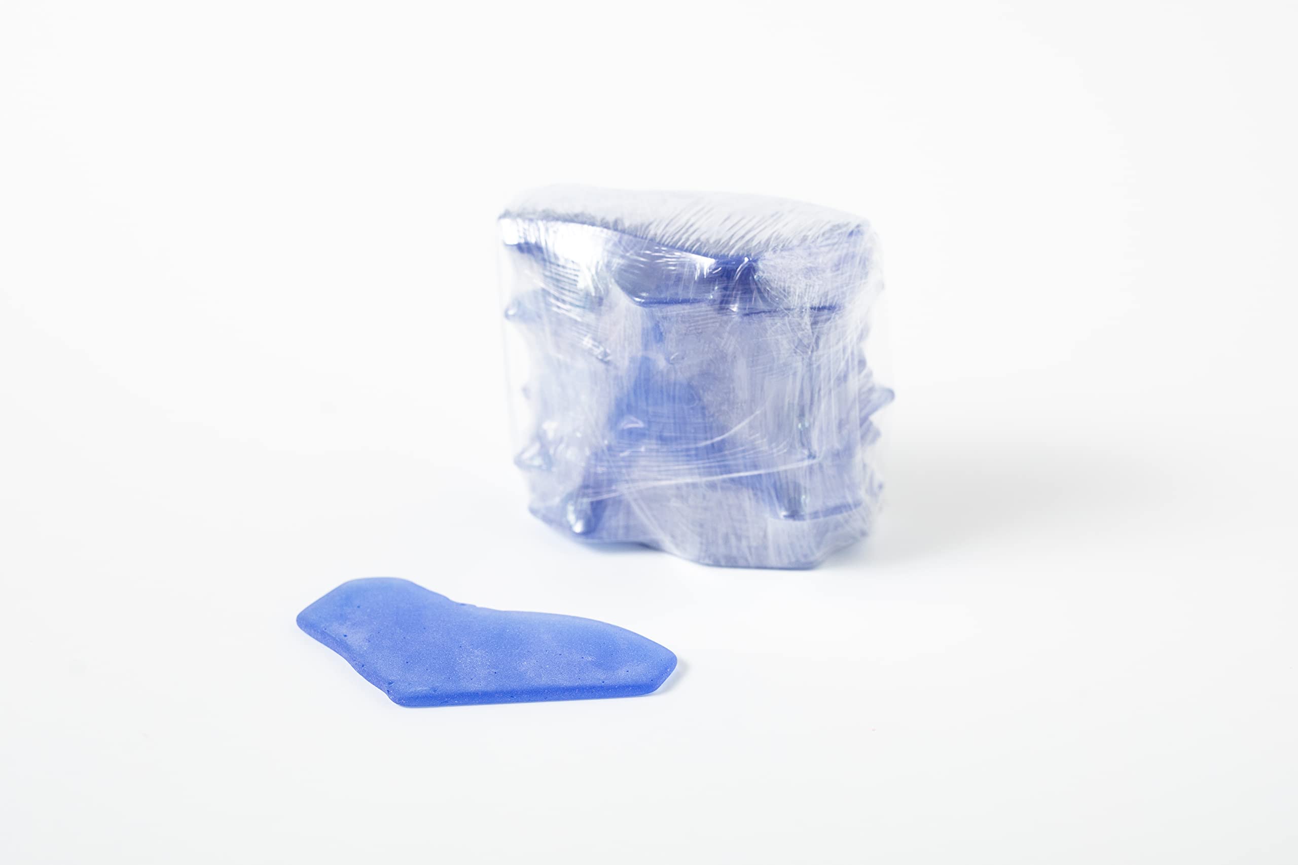 Machine tumbled sea glass with frosted edges