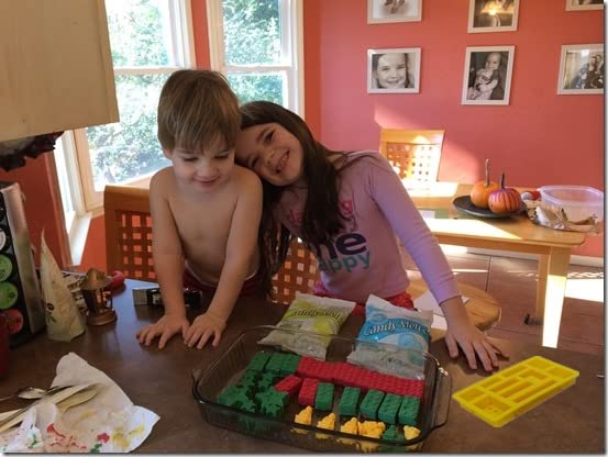 Ice tray candy mold versatile for birthday party