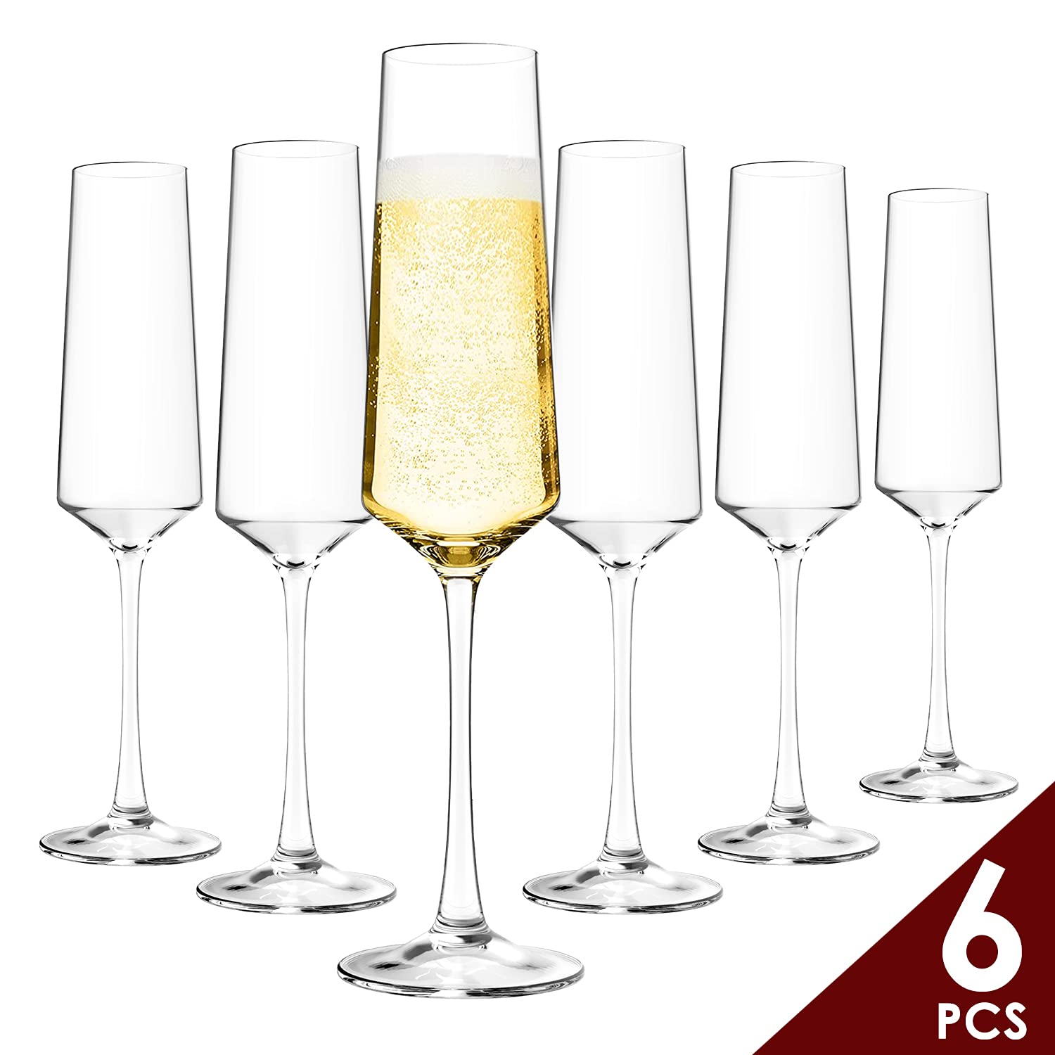 Generic Chouggo clear champagne glasses craft and design