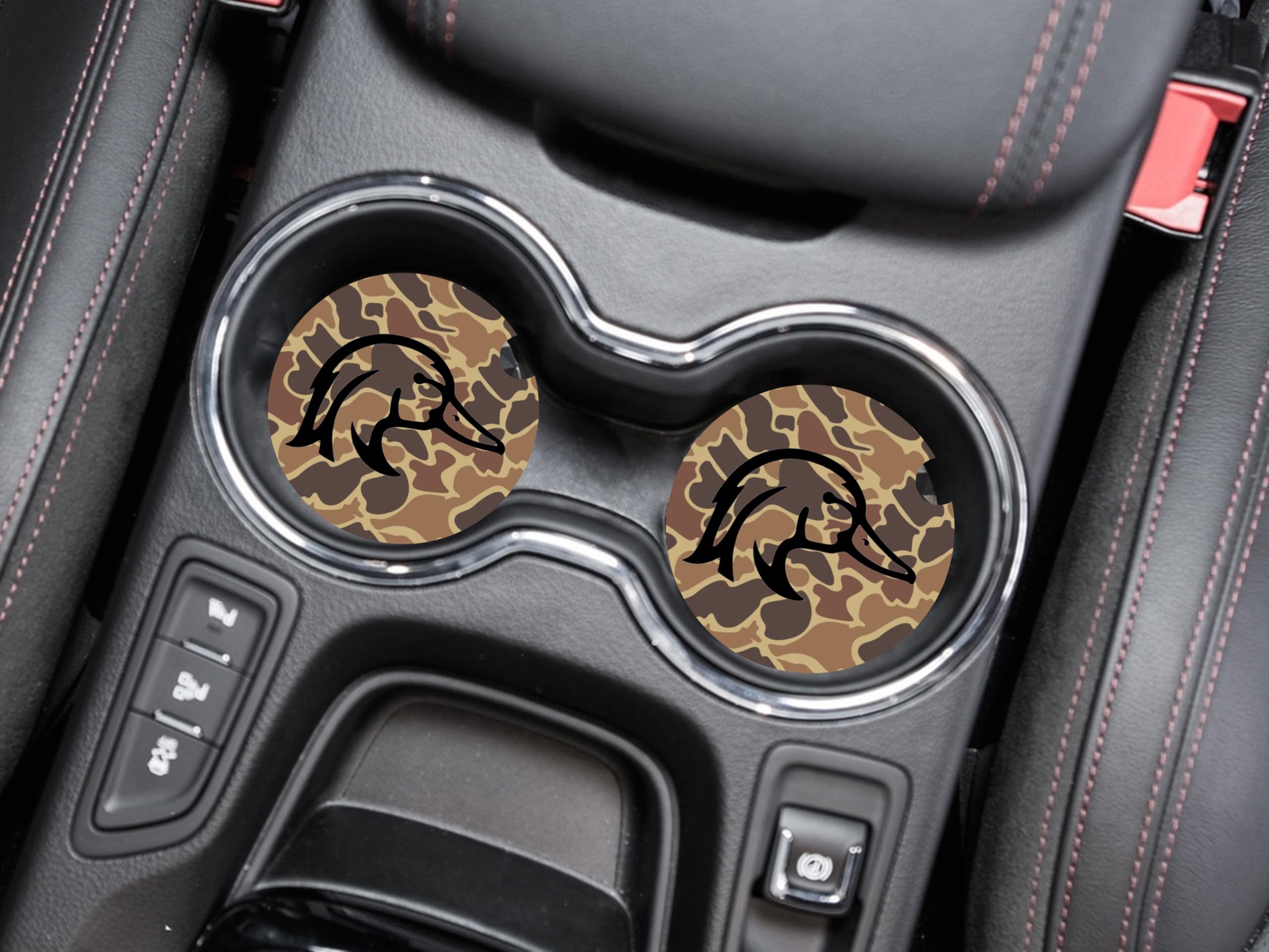 2.75 inch diameter neoprene car coasters for cup holders