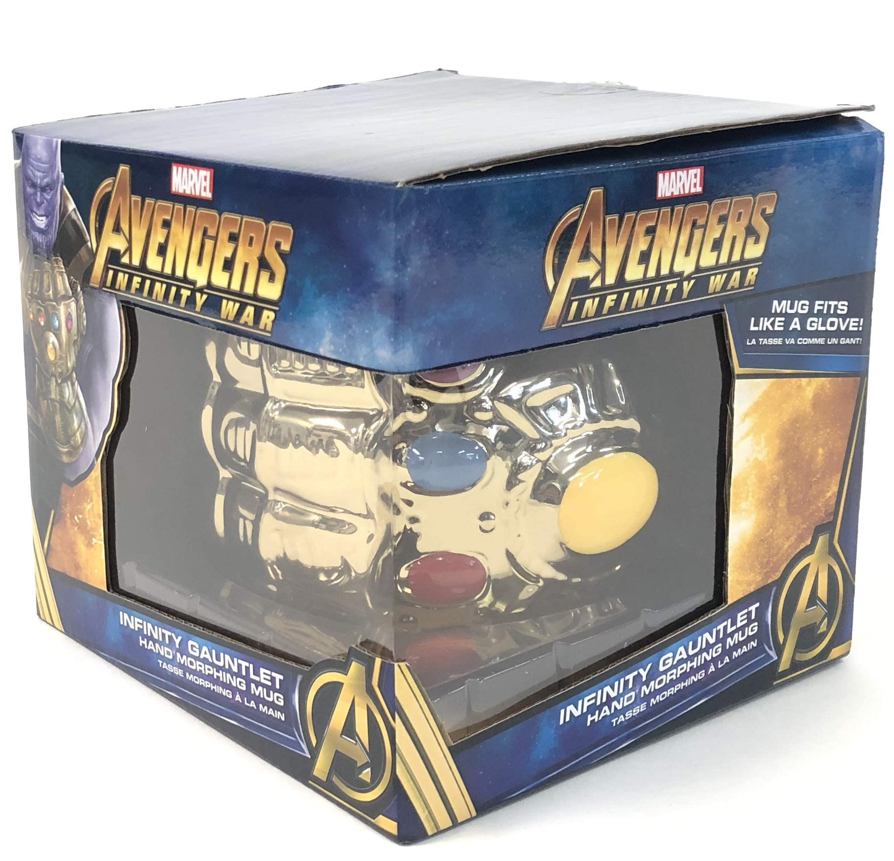 Seven20 Marvel Avengers Infinity War Gauntlet Mug with metallic finish