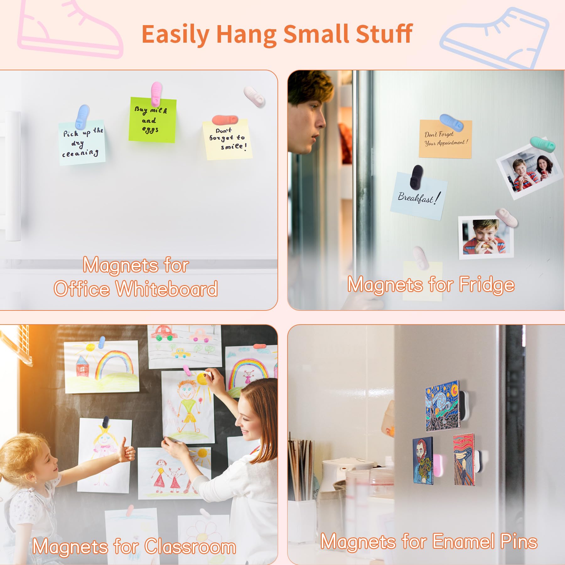 fridge magnets for enamel pin collectors