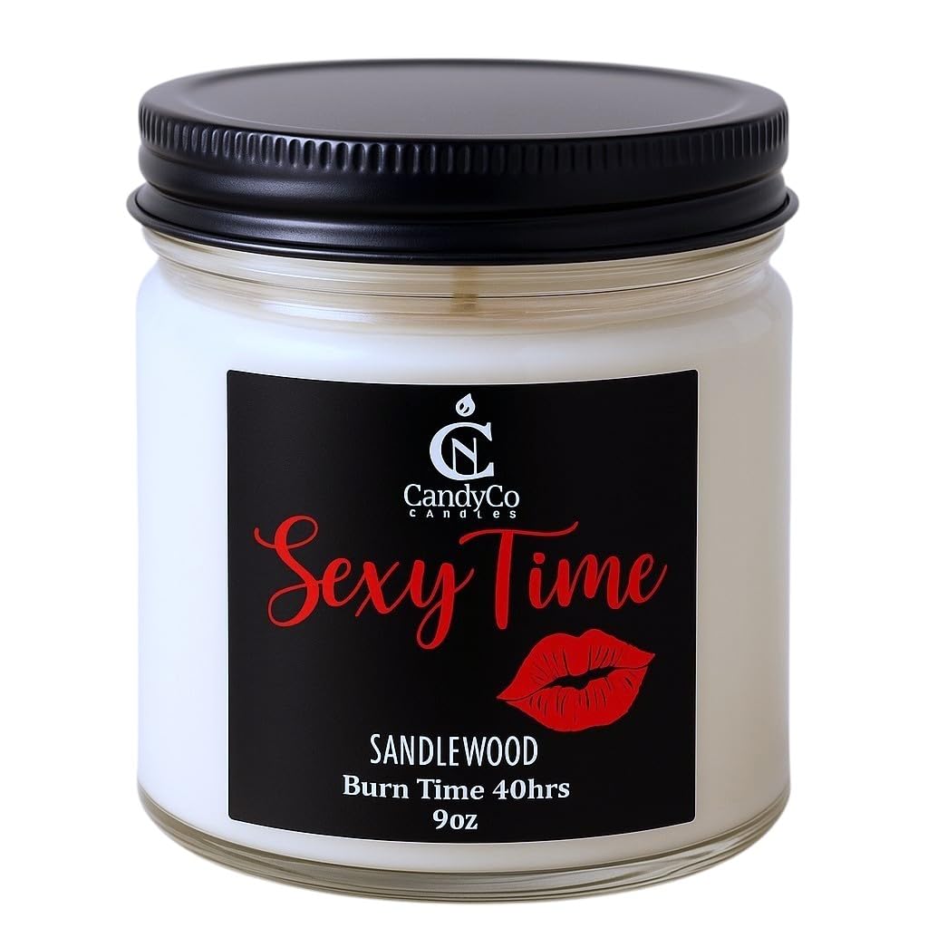 Sexy time Scented 22oz large jar single wick candle