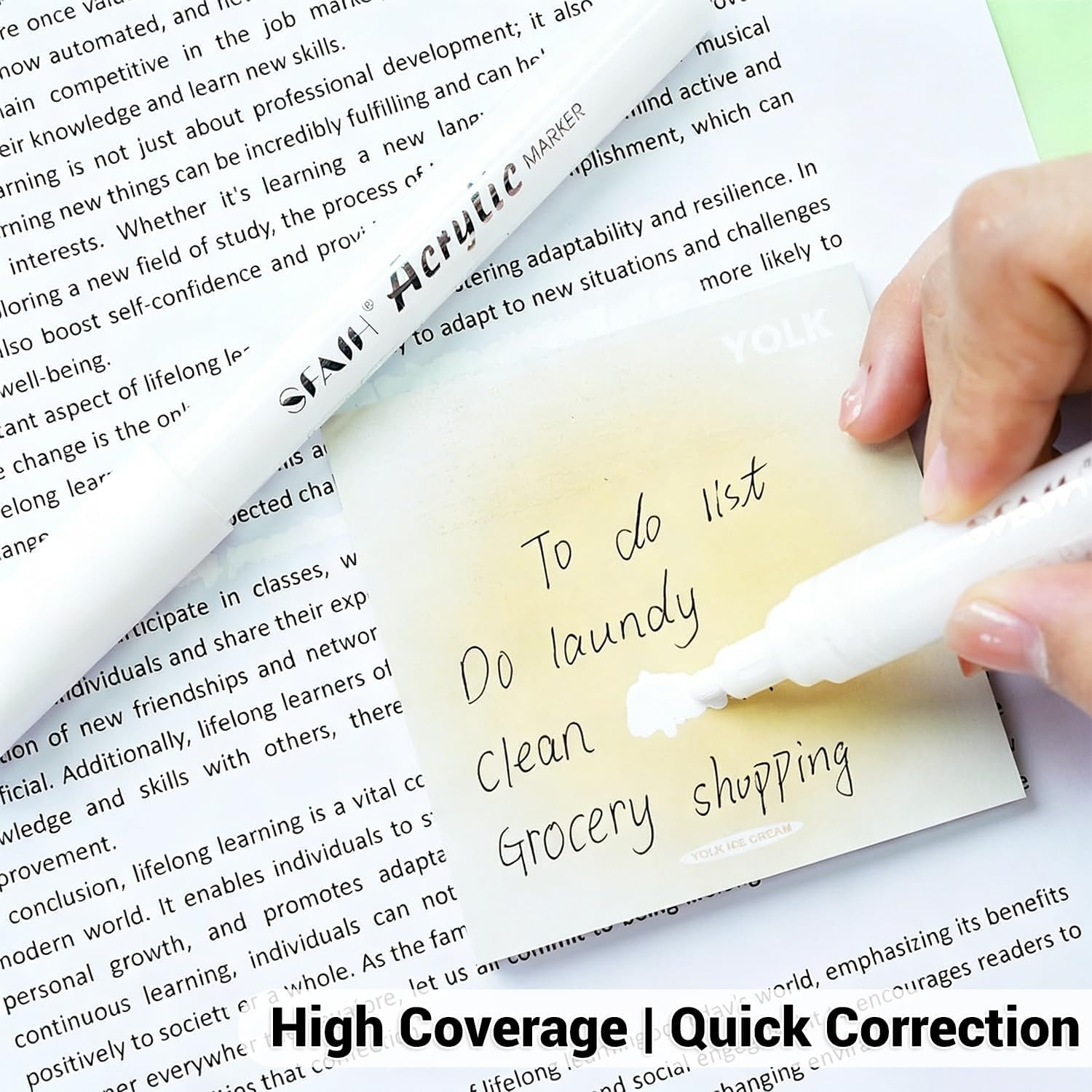Multi-surface use on glass metal ceramic fabric paper and more