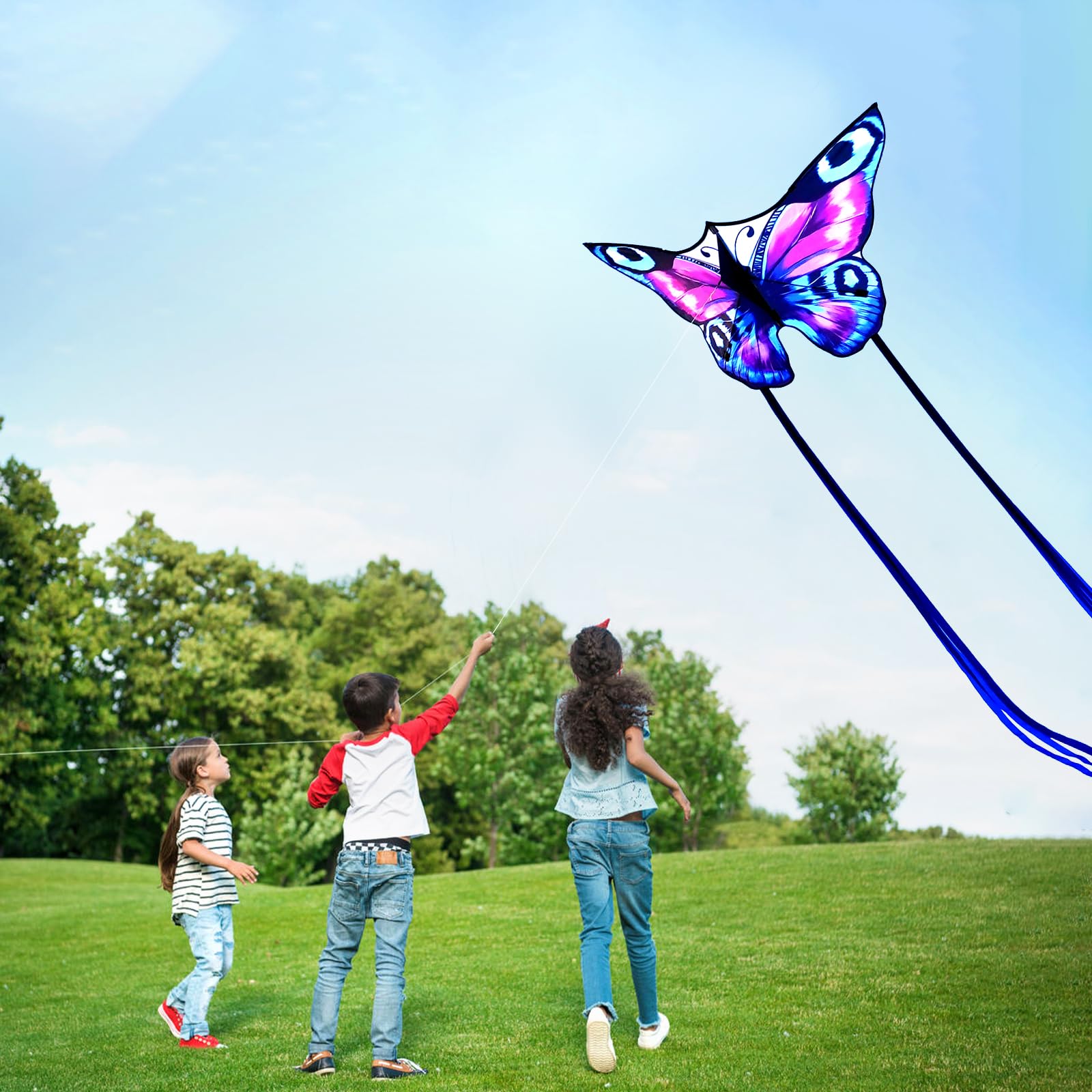 classic butterfly design kite for beach or park