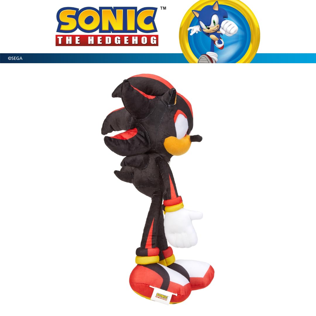Shadow Hedgehog character pillow for kids room