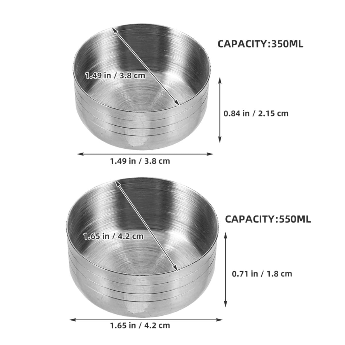 Shaker lid 3.8 cm replacement for cocktail cups