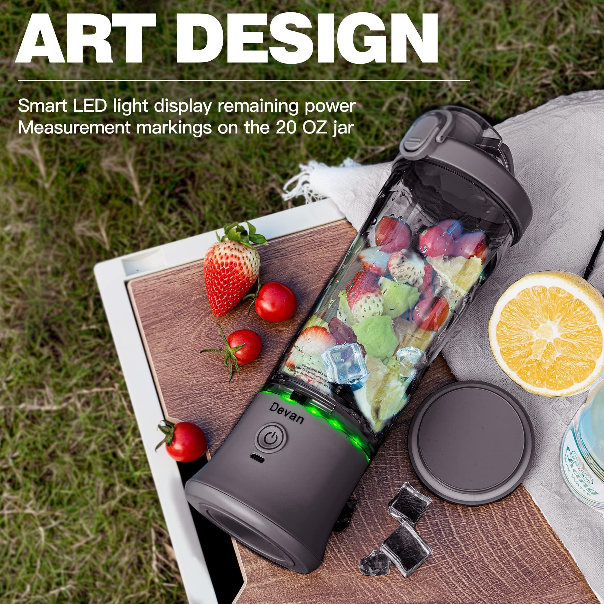 20 oz blender cup for shakes and smoothies