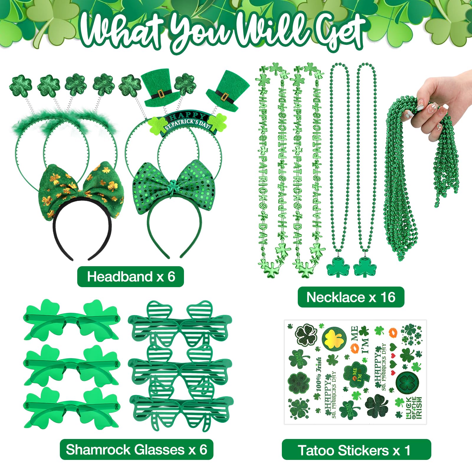 Clover eyewear sunglasses included in the set