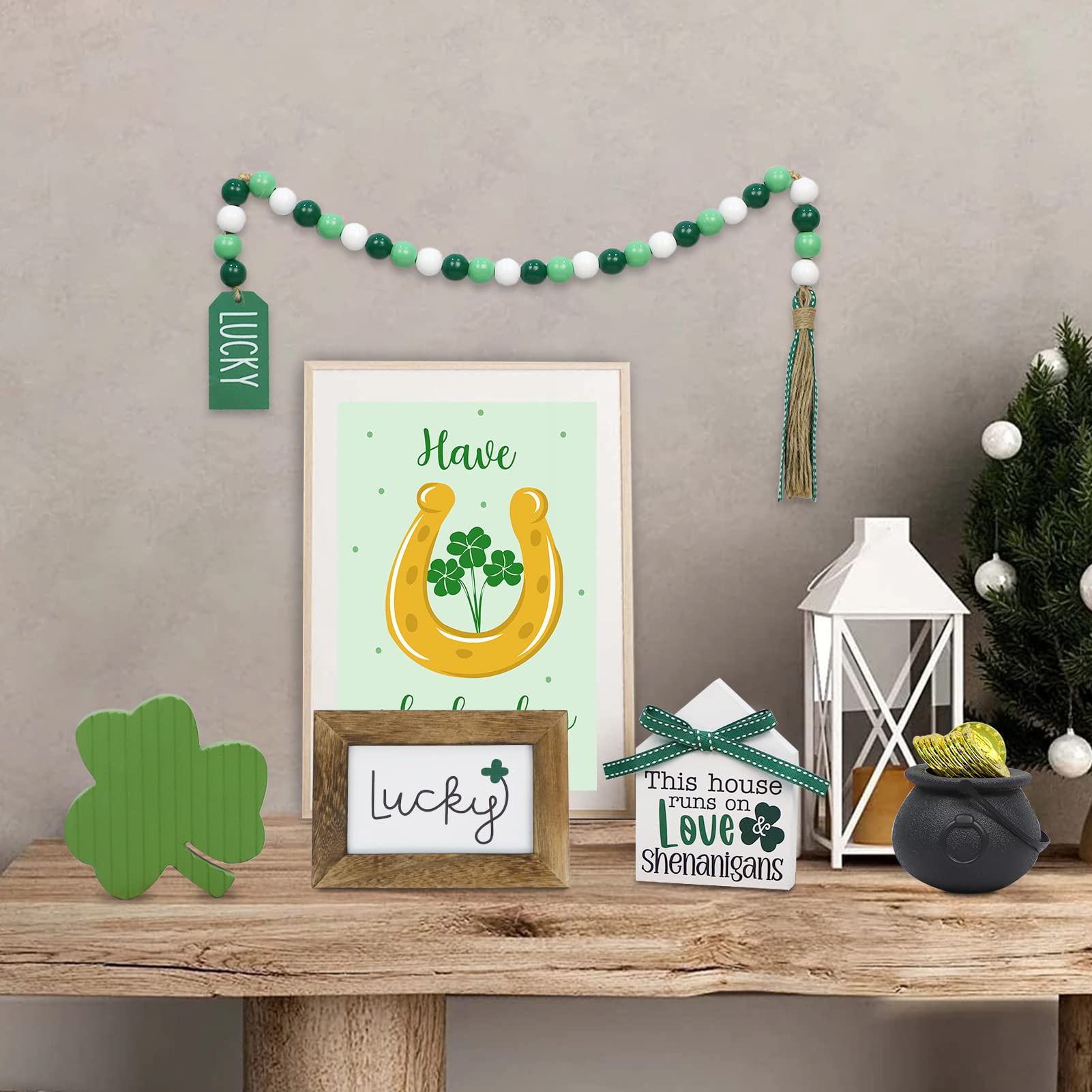 Shamrock coins 35-pack for decor