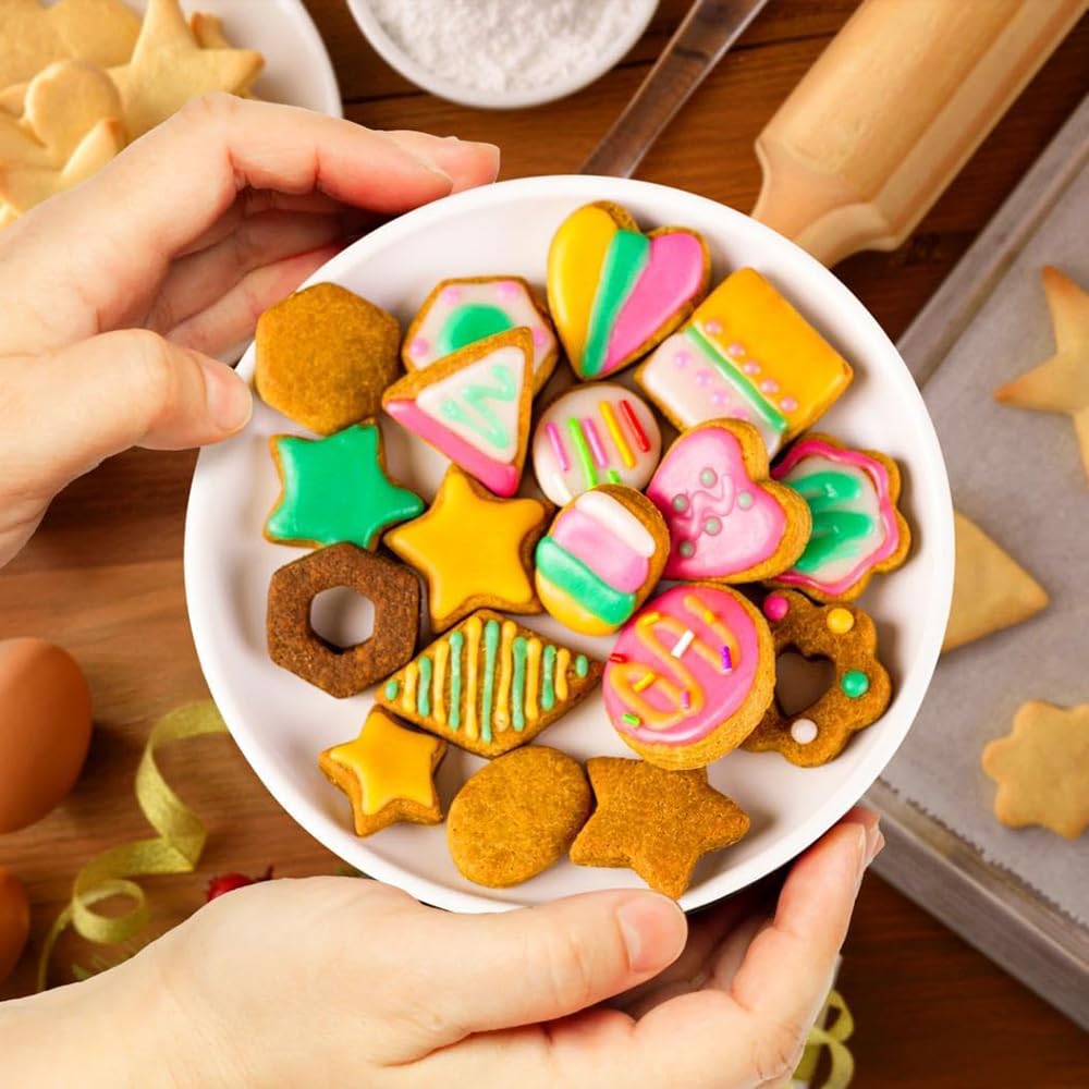 Shapes for cookies fondant dough and polymer clay