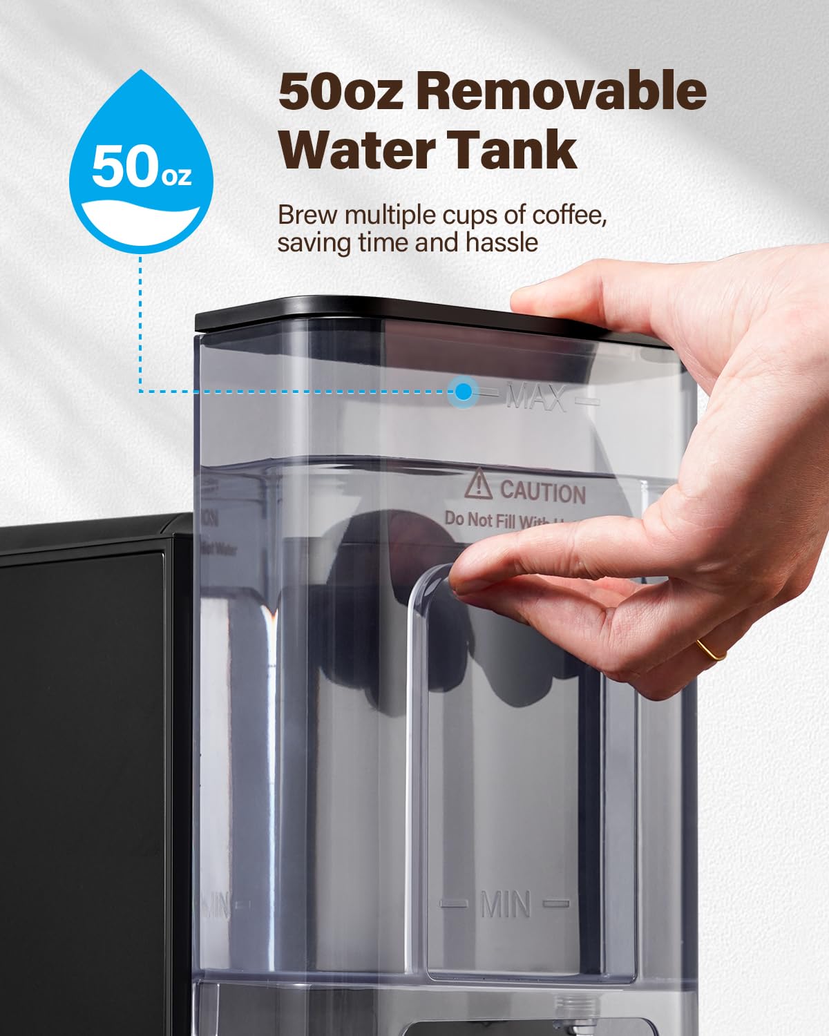 SHARDOR five cup sizes 6 8 10 12 14 ounces display