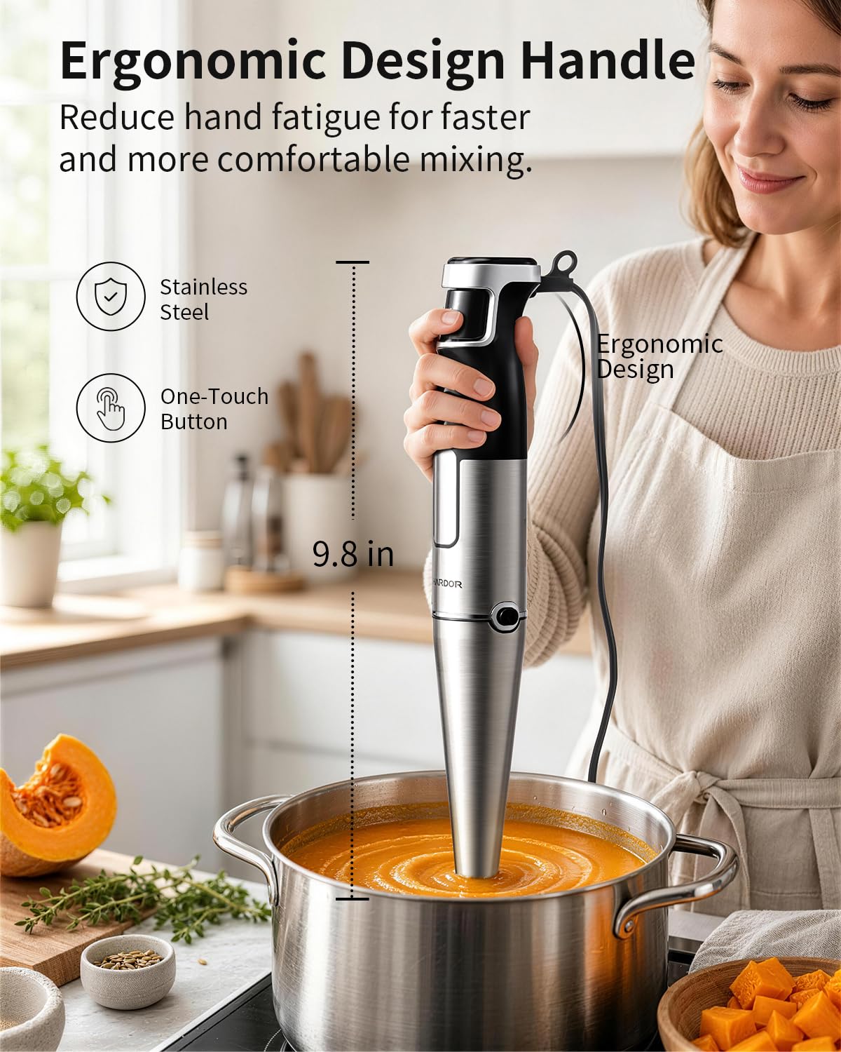 SHARDOR 2-year warranty note image