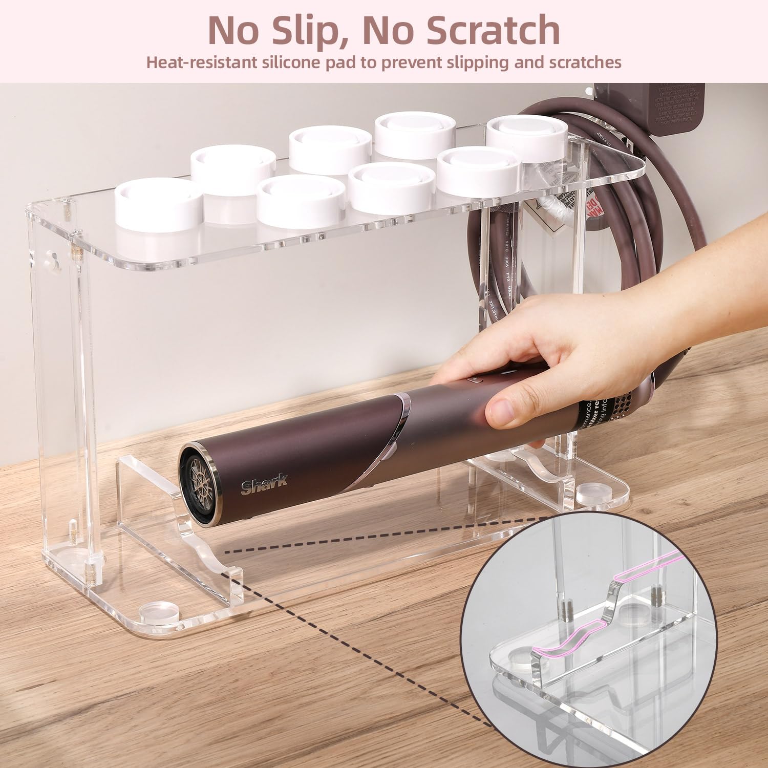 Shark FlexFusion compatible slot for Wet-or-Dry Fusion Air Straightener