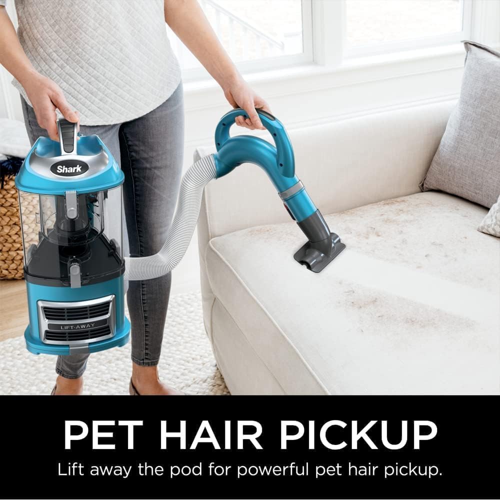 Shark NV380 Navigator Lift-Away deluxe upright vacuum with large dust cup